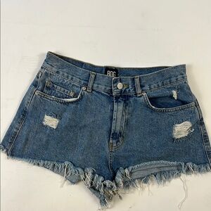 BDG Distressed Blue Jean Shorts